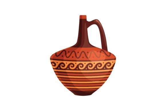 Ancient Greek Vases and Pot. Decorative: A Designer's Guide