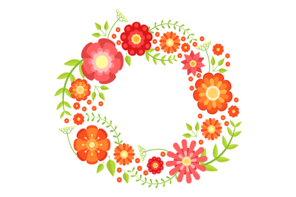 Blooming Branches in Round Decorative Frame: A Designer's Guide