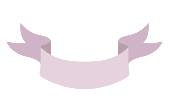 Curved Ribbon: A Blank Decorative Element for Any Project