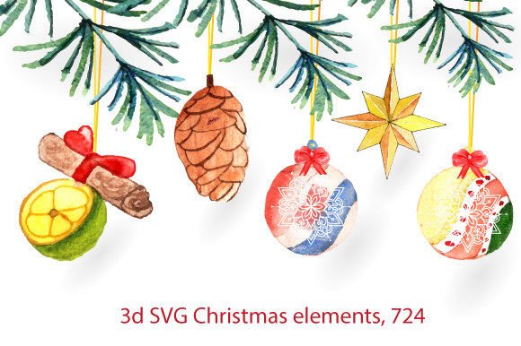 Decorative Christmas Elements SVG: A Festive Design Toolkit