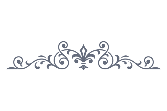 Decorative Header: Classic Elegant Ornat for Timeless Design