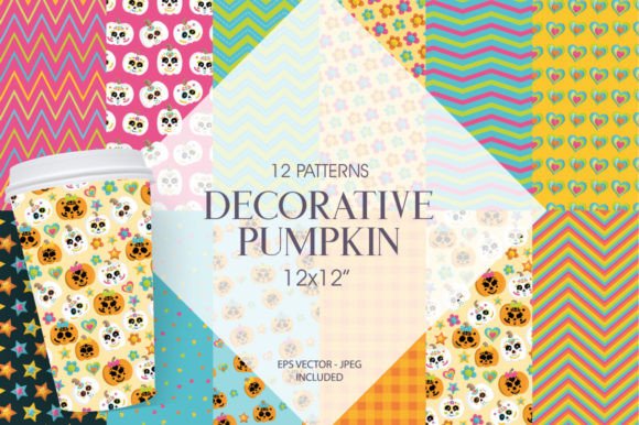 Decorative Pumpkin: A Seasonal Font for Autumn Projects