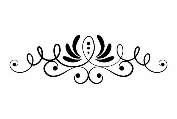 Elegant Decorative Line Art for Every Project