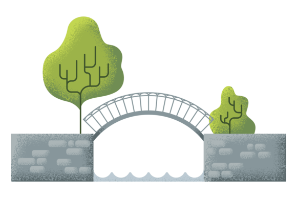 Park Bridge: A Decorative Stone Structure for Modern Design